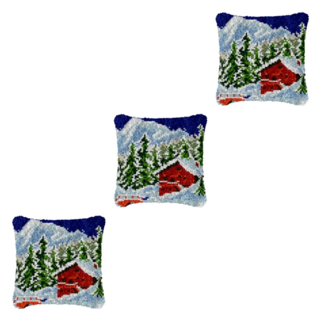 tssuouriy Beautiful Patterns And Relieve Stress With Hook Kits Simple Operation DIY BZ419 3Set