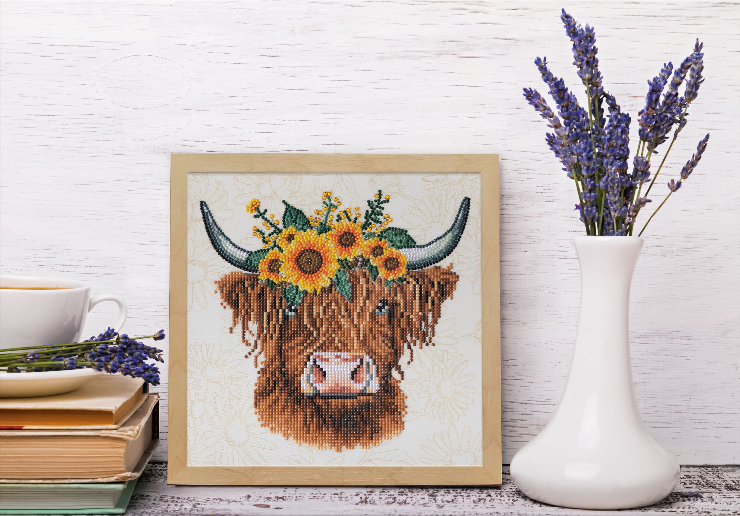 DIAMOND DOTZ® Sunflower Cow Special Edition Diamond Painting Kit