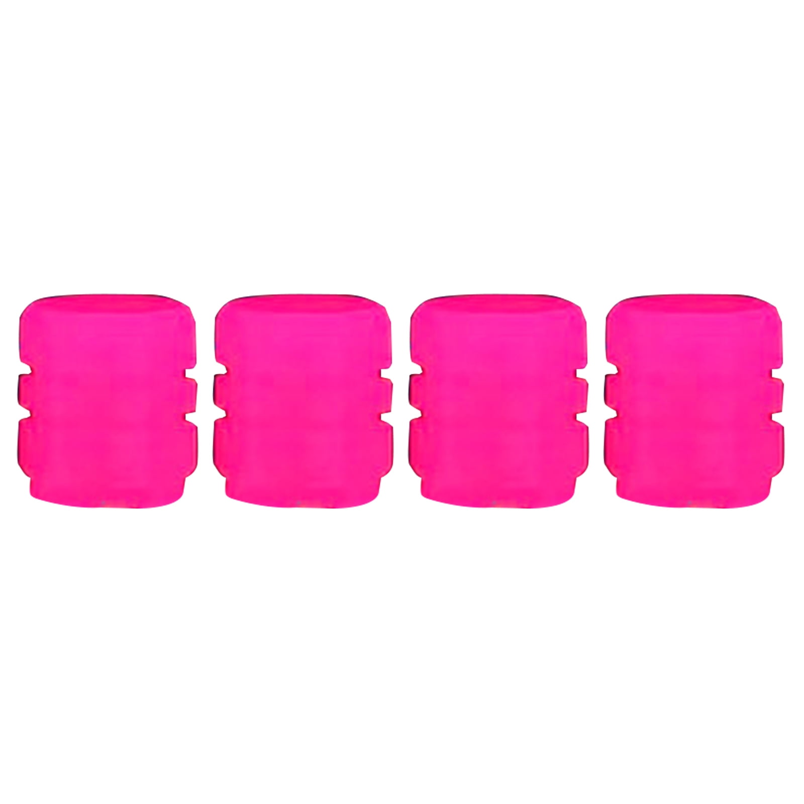 4Pcs Luminous Tire Valve Stem Caps Glow in The Dark Tire Valve Stem