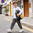 thumbnail image 2 of Kids Boy Sweatpants Lightweight Kids Joggers with Pockets Soft Sweatpants 6-7 Years, 2 of 4