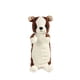 thumbnail image 1 of Monstrate Bonito estuche para lápices con cremallera, diseño de animales, papelería escolar, bolsa de almacenamiento para bolígrafos, regla Carpetas de archivos café blanco, 1 of 6