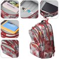 thumbnail image 4 of Pioneer Flower Backpack for School,Cute School Bag,Schoolbag with Adjustable Shoulder Straps & Padded Back,16.9 Inch, 4 of 5