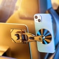 thumbnail image 4 of Strong Magnetic Levitation Car Phone Holder: Foldable, Rotatable, and Securely Mounted on Your Dashboard!, 4 of 4