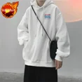 thumbnail image 3 of Ropa para hombre Nueva sudadera con capucha de rock hip hop con gráfico para hombre Sudadera con capucha de algodón Otoño Barata Estilo coreano Suelta Oferta de bienvenida en S, 3 of 5
