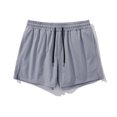 thumbnail image 4 of JIUKE Men Running Shorts Elastic Waist Drawstring Workout Summer Quick Dry Athletic Sweat Shorts, 4 of 5