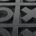 thumbnail image 4 of DecMode 9" x 1" Black Marble Tic Tac Toe Game Set, 1-Piece, 4 of 7