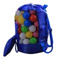 thumbnail image 1 of Coofit Mesh Beach Bag Folding Portable Drawstring Toy Mesh Bag Beach Toy Bag, 1 of 7