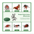 thumbnail image 6 of JHdrYfe Mouse Rodent Repellent, 24 Pack Peppermint Oil Lemon Moth Balls for Rodents Outdoor and Indoor Use, Deterrent Rats Squirrel Mice Repellent for Car Kitchen, 6 of 10
