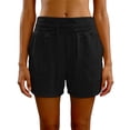 thumbnail image 5 of COMVALUE Women's Athletic Running Shorts 5" Quick Dry Workout Hiking High Waisted Active Exercise (Black, XS), 5 of 5