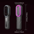 thumbnail image 3 of Wireless Negative Straightening Comb Quick And Effective Without Damaging Hair Portable Charging Styling Device Lazy Person's Quick Straightening Equipment, 3 of 9