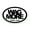 Wag more, variant on Magnet Me Up Hiss More Purr Less Oval Magnet Decal, 4x6 In, Vinyl Automotive Magnet