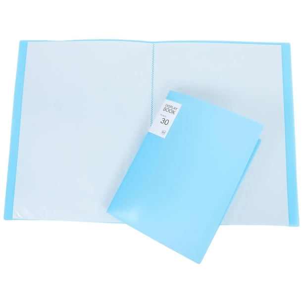 Diamond Drawing Storage Album for Display with 2Pcs Albums in Sky-Blue Color