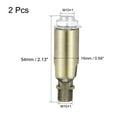 thumbnail image 2 of Uxcell Sloped Ceiling Adapter 180 Degree Swivel M10 Thread for Chandelier Bronze 2 Pack, 2 of 5