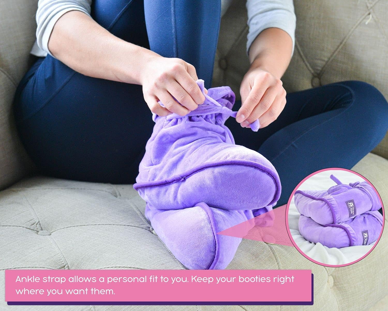Microwave Heated Slippers