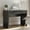 Flat Black, variant on Mainstays Cooper Writing Desk with USB, Flat White