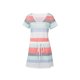 thumbnail image 3 of Txlixc Vestido de bloque de color para mujer, una pieza de manga corta con cuello en V a rayas para adultos con cordón, bolsillo Txlixc  Estilo de ocio, 3 of 9