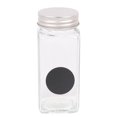 thumbnail image 4 of Botella de condimento cuadrada, frasco de condimento de vidrio de 120 ml, botella rociadora de condimento, juego completo de botella de condimento, 4 of 4