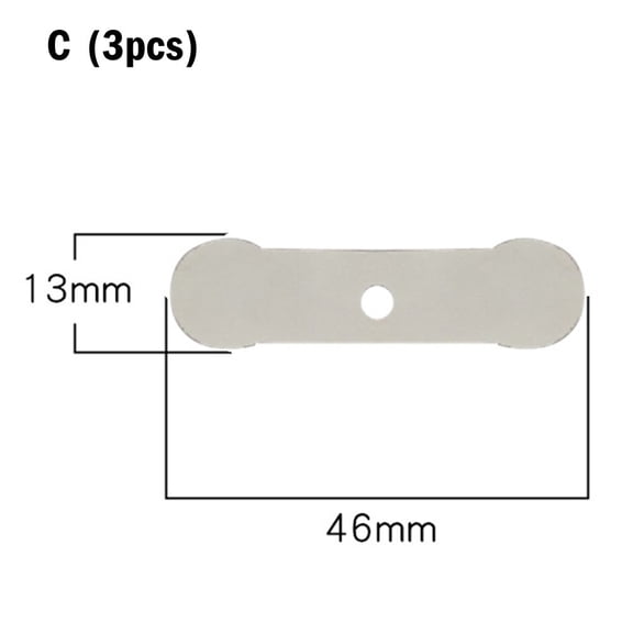3Pcs Silent Oil Free Air Compressor Pump Head Valve Plates Belt Piston Machine