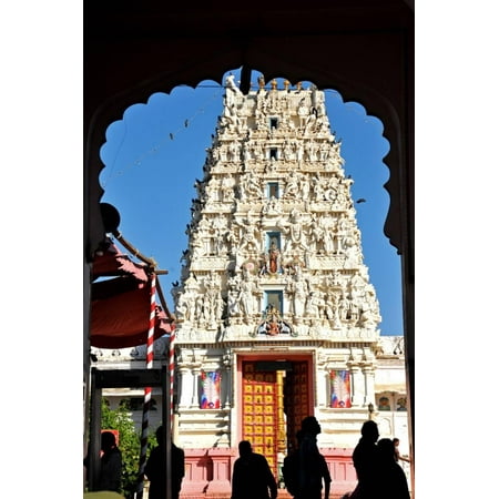 Hindu Temple Dedicated to Krishna, Pushkar, Rajasthan, India, Asia Print Wall Art By (Best Hindu Temples In Usa)