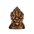 thumbnail image 1 of Estatua escultórica de Ganesha tailandesa con diseño de retroiluminación en resina, 1 of 1