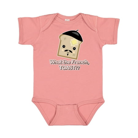 

Inktastic funny cute kawaii what the french toast design Gift Baby Boy Bodysuit