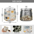 thumbnail image 2 of Yayeee Ashtray with Lid for Cigarette Smokeless Stainless Steel Home Ash Holder, Cute Cartoon Cat, 2 of 7