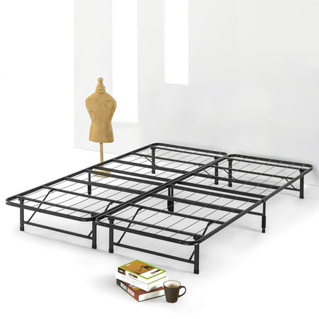 Best Price Mattress 12 Inch Quickbase Platform Metal Bed Frame with Steel Slat Mattress