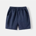 thumbnail image 4 of LYMAYTER Kids Baby Boys Summer 2pcs Outfit Short-Sleeved Colorblocking T-Shirt Tops + Cotton Shorts Set for 1-8 Years, 4 of 9
