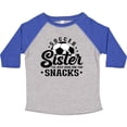 thumbnail image 3 of Inktastic Soccer Sister I'm Just Here for the Snacks Girls Toddler T-Shirt, 3 of 5