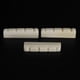 thumbnail image 5 of Bass Bone Bridge Saddle and Nut For 4 String Pack of 3, 5 of 5