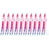 Señuelos de pesca falsos biónicos, cebo suave Artificial de 5cm, color rosa, 50 Uds.