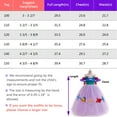 thumbnail image 7 of Girls Mermaid Princess Dress Ariel Costume Halloween Birthday Gown for 4-5Y, 7 of 7