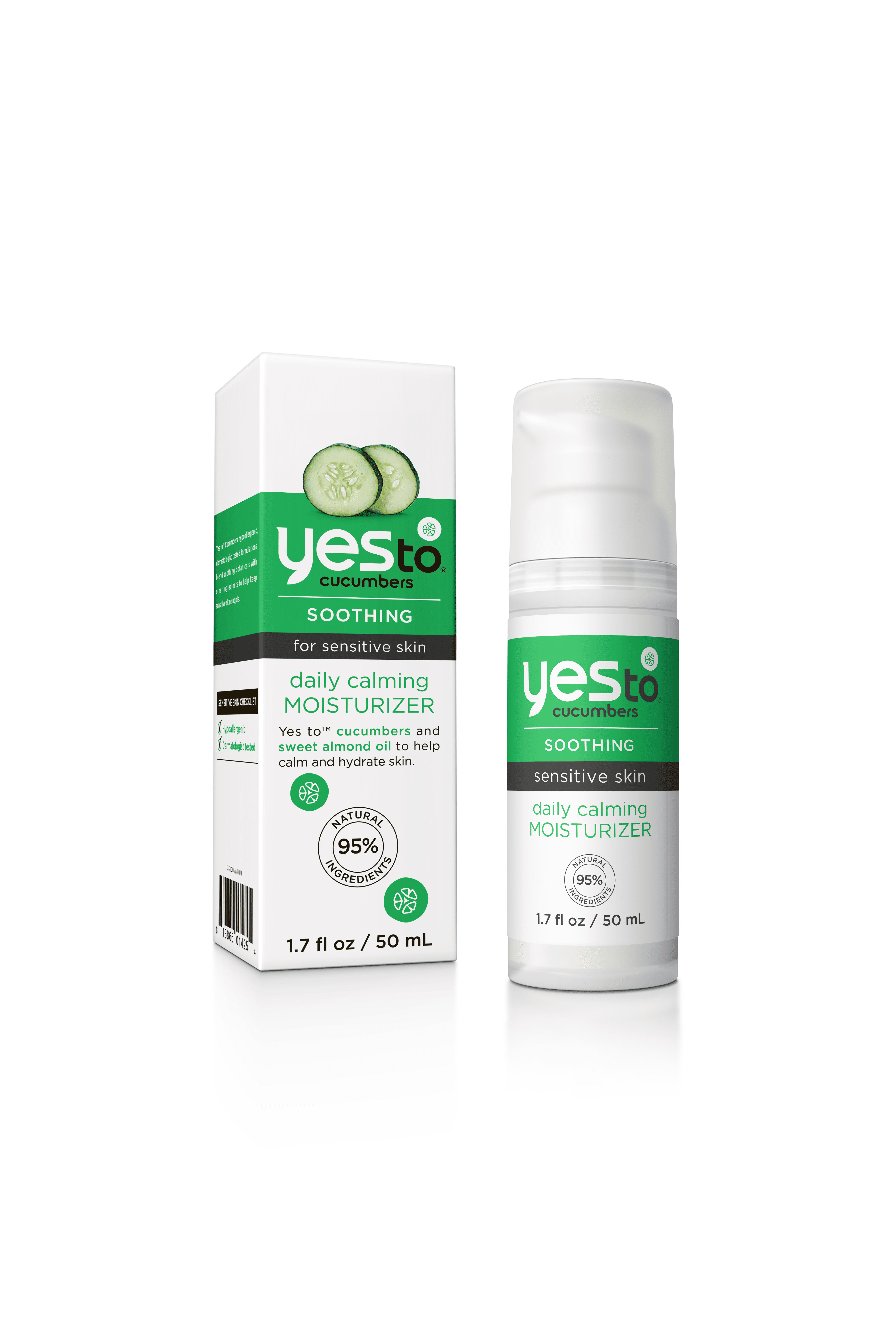 yes to cucumbers daily calming moisturizer