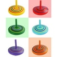 thumbnail image 3 of Wooden Hand Rotating Small Gyroscope Decompression Wooden Cartoon Toys 6pcs, 3 of 8