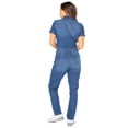 thumbnail image 2 of Celebrity Pink Women's Juniors Slim Fit Boilersuit, 2 of 4