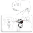 thumbnail image 3 of Camco Propane Regulator 59005 Without Shut Off Valve; 1/4 Inch NPT Inlet and 3/8 Inch NPT Outlet; Outlet Pressure of 11 Inch WC Water Column; Two Stage Auto Changeover; Without Hose, 3 of 4