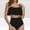 Black bathing suits for women, variant on Wycnly 2pcs Headbands for Women Womens Ball Print Elastic Headband Fashion Wrap Hair Bandana Headband Under $5