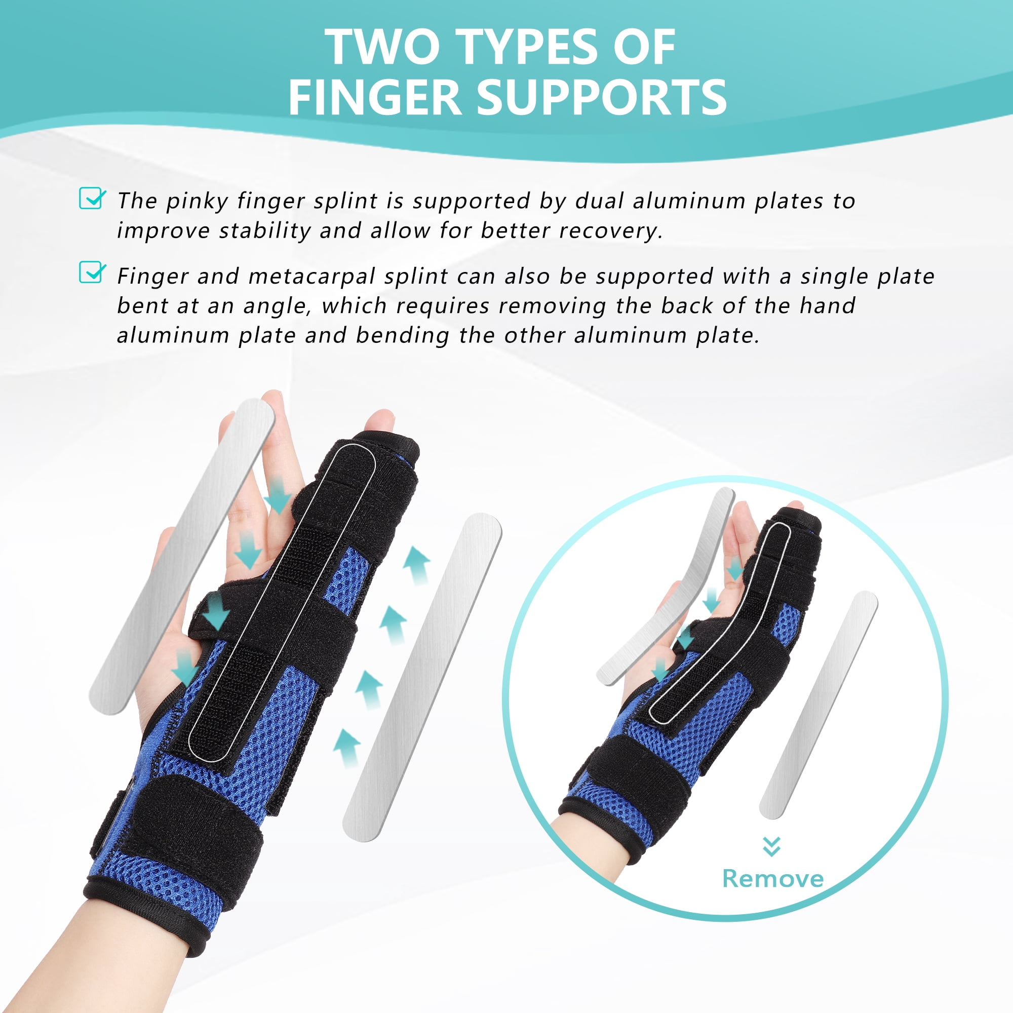Fibee Pinky Finger Splint, 4th or 5th Broken Finger Philippines | Ubuy