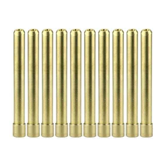 SÜA - Long Wedge Collet for 17, 18 & 26 Series TIG Torches with Fused Quartz Argon-Saving Configuration - Size: 1/16" - (10-PACK)