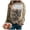 Khaki, variant on Cat Sweatshirts for Women Cute Cat Sweater Graphic Crewneck Sweatshirts Oversized Novelty Funny Sweatshirts Sweater (Green, XXL)