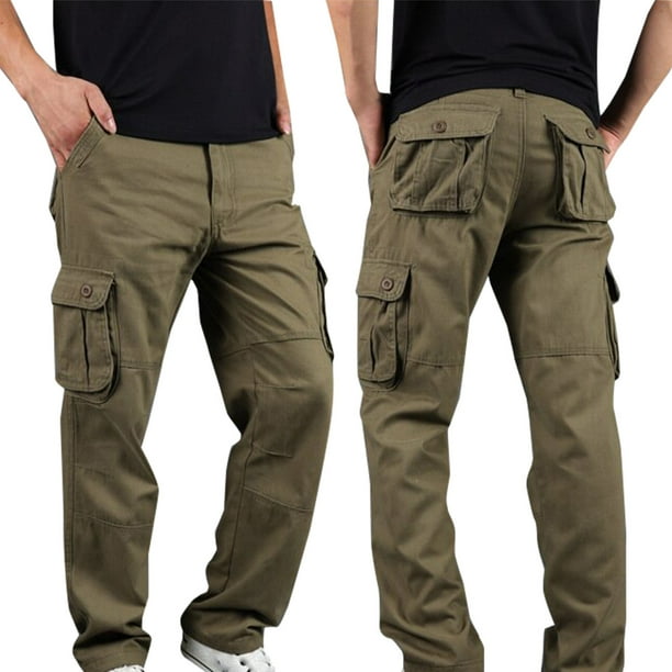 Zpanxa Cargo Pants for Men Spring and Hip-hop Design Sports