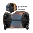 thumbnail image 4 of Lsque Starry Sky Constellation Cat Printed Luggage Cover, Travel Luggage Protector,Scratch and Dirt Resistant, Fits 18-32 Inch Luggage - Medium, 4 of 9