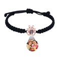 thumbnail image 1 of Bracelets de Projection Photo Personnalisés avec Image Intérieure Personnalisée Memorial NEWS V7L5, 1 of 1