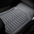 thumbnail image 3 of FH Group PU Leather Floor Mats for Auto Car SUV Van Deep Tray Waterproof - Gray, 3 of 7
