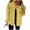 Yellow, variant on Bovxnpu Denim Jacket for Women, Oversized Button Down Casual Jean Shacket Jackets Long Sleeve Frayed Hem Western Trendy S