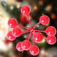 thumbnail image 4 of Naiovety Oficina en casa Hotel 11 cabezas Árbol de Navidad Bayas Banquete Interior Exterior Planta artificial Simulación Ornamento Vacaciones Kits de decoración para fiestas Naiovety HA069952-00, 4 of 6