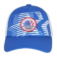 thumbnail image 2 of Men's Outerstuff  Royal Los Angeles 1984 Olympic Games Stars & Rings Adjustable Hat, 2 of 3