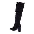 thumbnail image 4 of Botas Casuales Mujer Moda Casual Tipo Gamuza Negro Cómoda negro 26 Incógnita 040D1G, 4 of 7