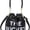 Black, variant on Sunyuer Women Mini Drawstring Bucket Bag, Letter Print PU Leather Handbag, Fashion Detachable Adjustable Strap Crossbody Shoulder Purse for Daily Travel