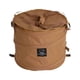 thumbnail image 5 of Bolsa de basura plegable para acampar con cierre de clavos, organizador y reciclable. Marrón, 5 of 9